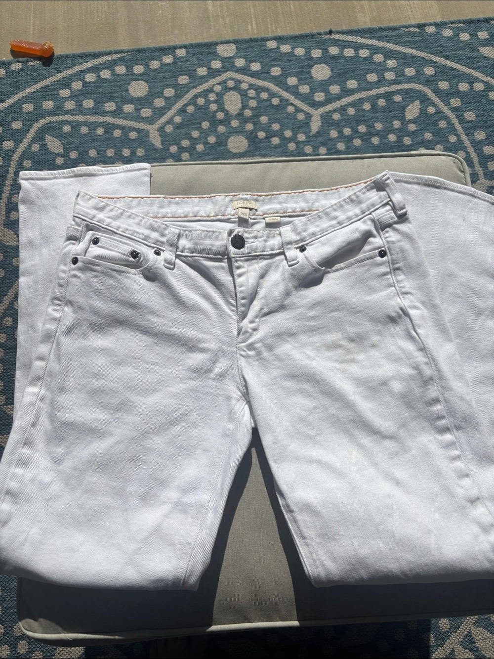 J. Crew White Jeans